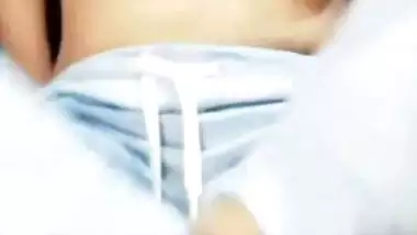 Gorgeous college girl naked big boobs show on video call