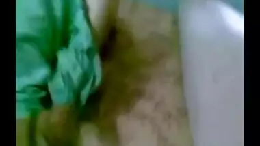 Self made home sex video of a horny desi couple