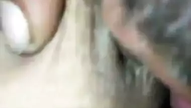 Desi sonam bhabhis boobs pressing licking and hard fucking by hubby