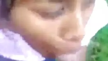 Open blowjob sex movie of a Desi gal from Telugu Nadu