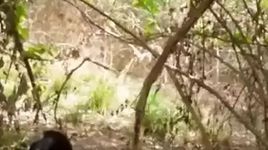 Fucking In jungle, outdoor