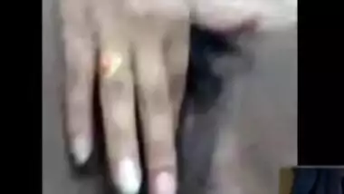 Telugu Girl showing her Boobs and Fingering Video cal 1