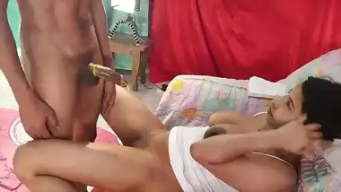 Insatiable Desi slut wants cocks of her both brothers in threesome