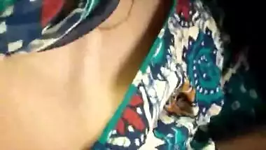Damn Hot Deep Cleavage from top angle capture in bus