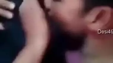 Seductive Indian student looks into the camera with partner filming porn