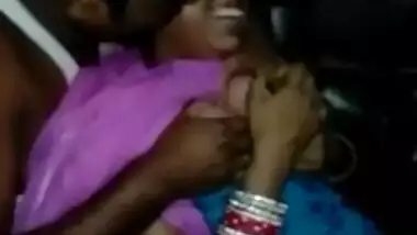 Desi hot couple hot boob press