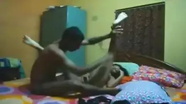Home alone desi Indian bhabhi invites college lover for sex!