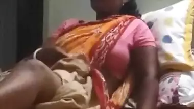 Desi man licking Servent pussy