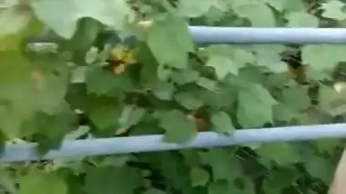 South Indian lovers caught fucking outdoors