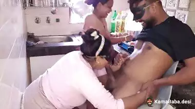 Threesome Indian sex of a couple with pregnant Bhabhi