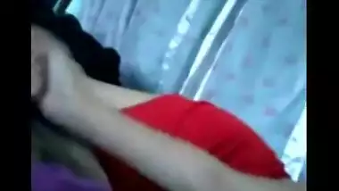 Beautiful college cutie have a fun a romantic time with her boyfriend