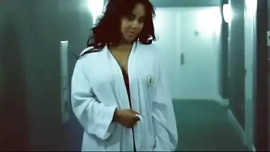 Big boobs Indian wife in bra panty bollywood sex scandal