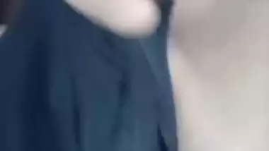 Bengali GF yummy boobs show on video call to lover