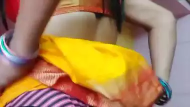 Indian shemale enjoys strip teasing and masturbating