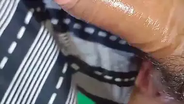 Sexy ass desi wife riding dick of husband after blowjob