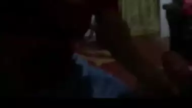 Hyderabadi wife giving mid night blowjob